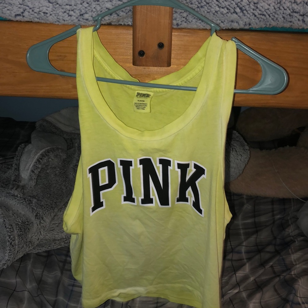 Pink tank top